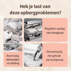 AirNest Platzsparende Vakuumbeutel für langlebige Heim- und Gepäckaufbewahrung