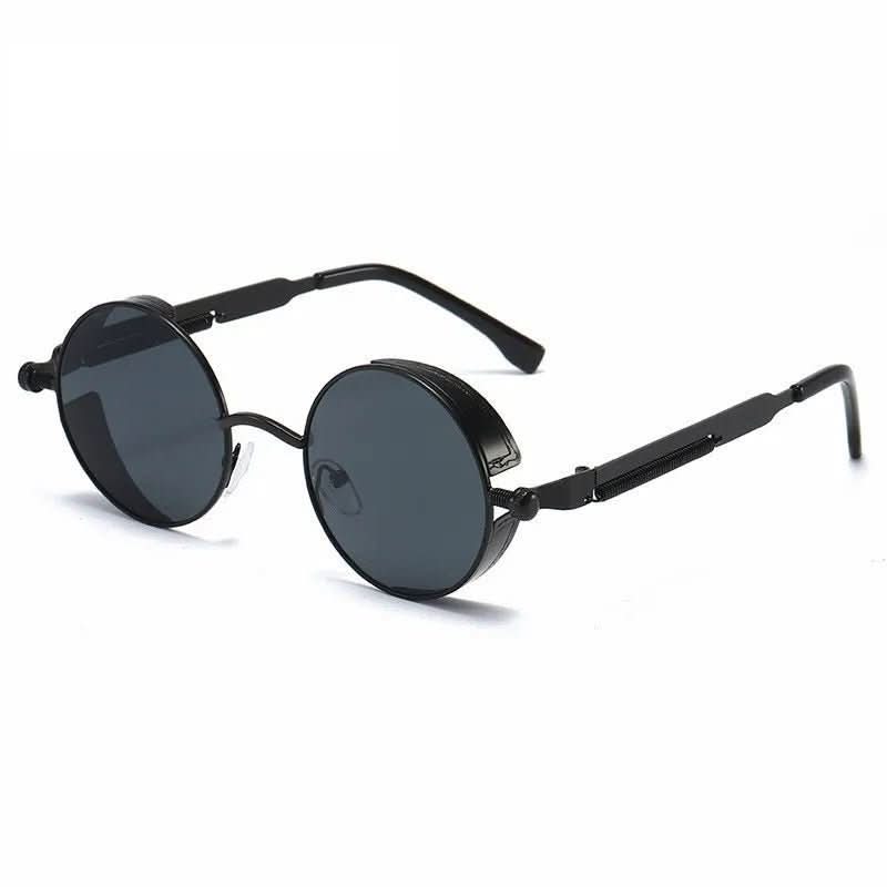 Aurora Vision Vintage Runde Sonnenbrille UV400 Schutz Retro-Design für Stilbewusste