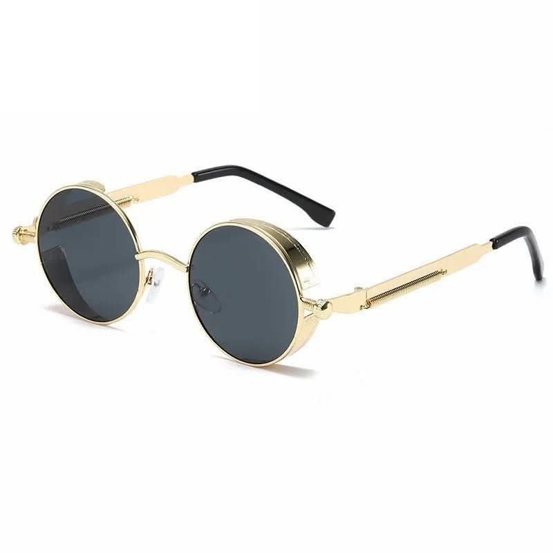 Aurora Vision Vintage Runde Sonnenbrille UV400 Schutz Retro-Design für Stilbewusste