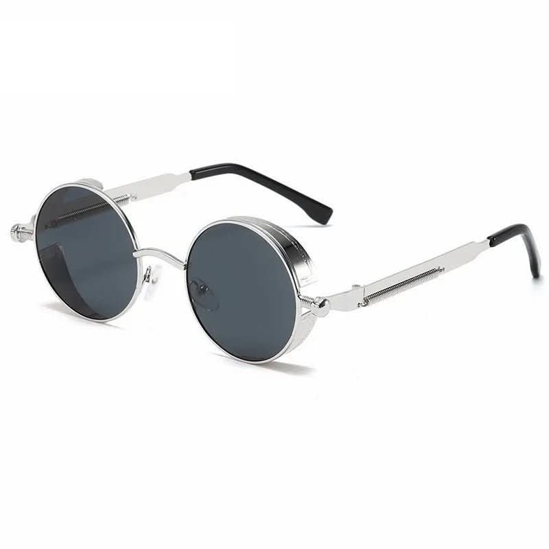 Aurora Vision Vintage Runde Sonnenbrille UV400 Schutz Retro-Design für Stilbewusste