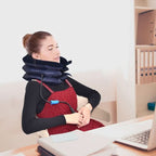 Inflatable Neck Support Pillow For Pain Relief And Posture Correction While Traveling