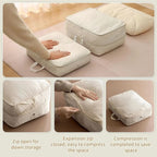 AirNest Platzsparende Vakuumbeutel für langlebige Heim- und Gepäckaufbewahrung