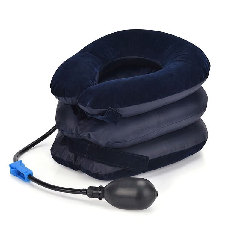 Inflatable Neck Support Pillow For Pain Relief And Posture Correction While Traveling