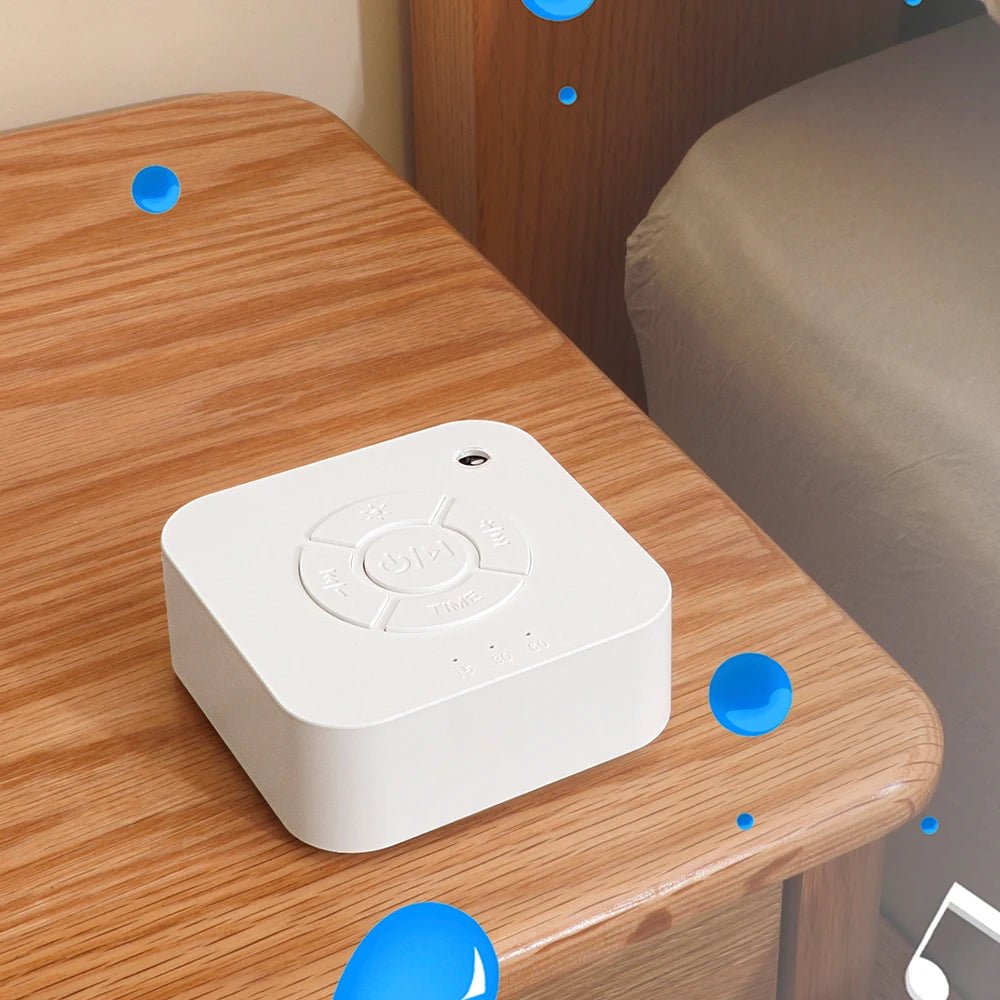 LullMate Reis Baby Geluidsmachine Met Oplaadbare USB Voor Slaap Onderweg