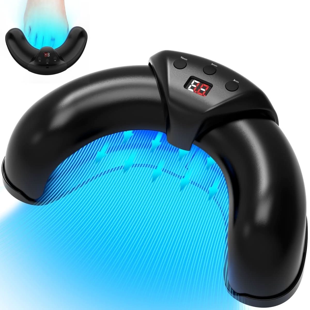 LumaNail Pro LED Nagelverzorgingsapparaat voor Gezonde Nagels, Geweldig voor Enthousiastelingen