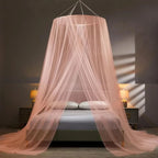 Foldable Bed Mosquito Net For Bedroom Or Camping, Ideal For Double Bed