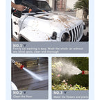 AeroPulse 30000 Kabelloser Hochdruckreiniger für Autopflege Mühelose Reinigung