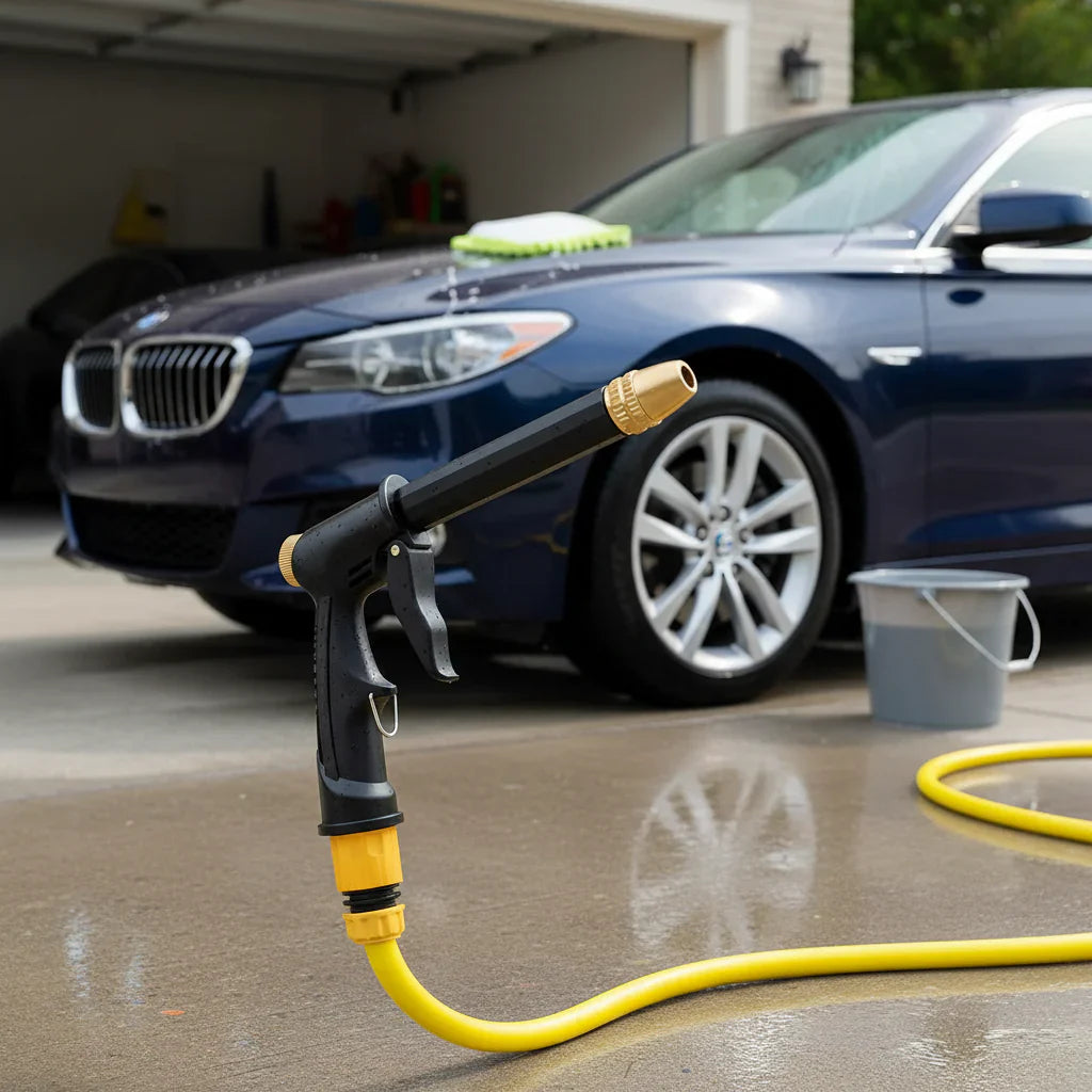 AeroPulse Hogedruk Waterpistool Voor Auto- en Tuinreiniging Huiseigenaren